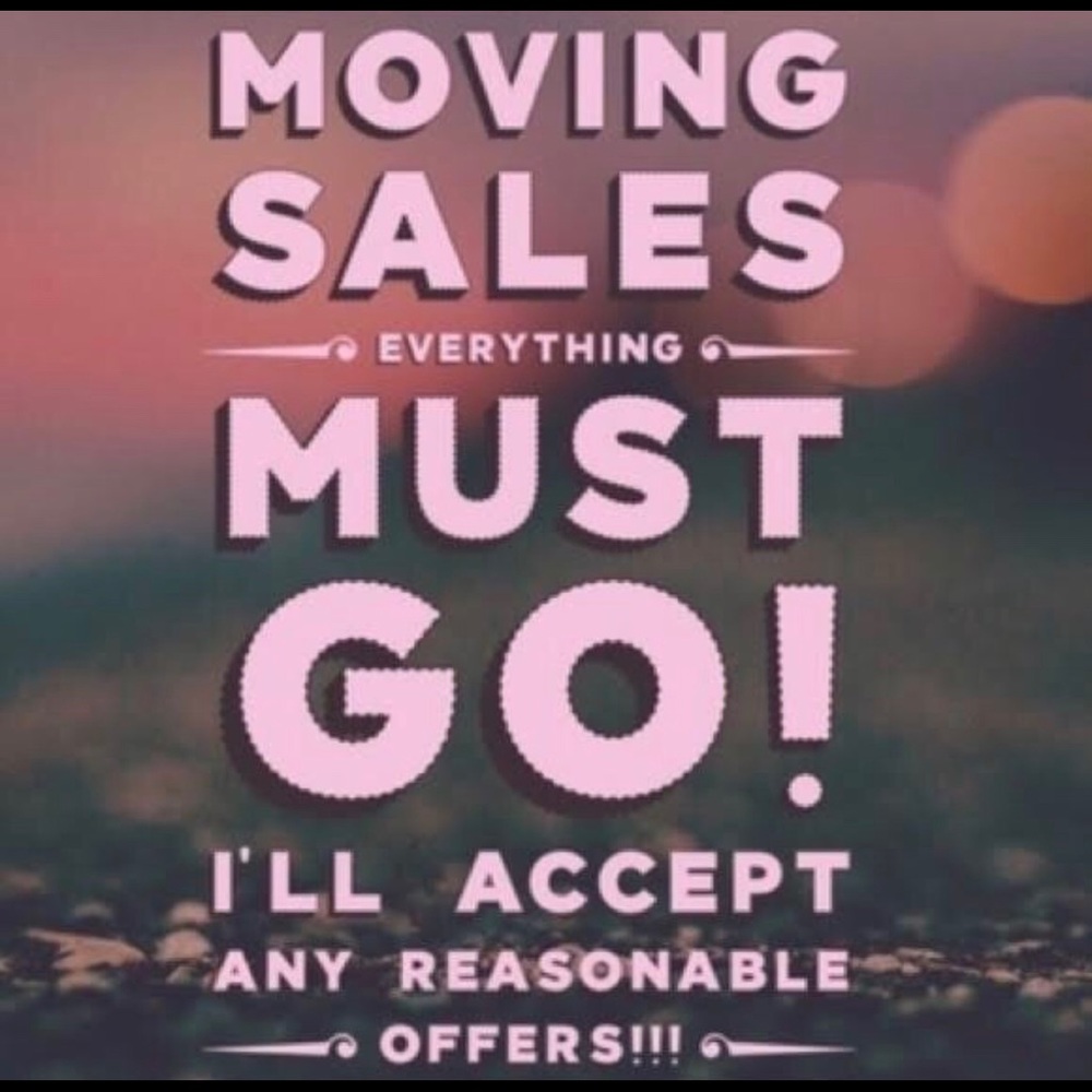 Moving Sale!